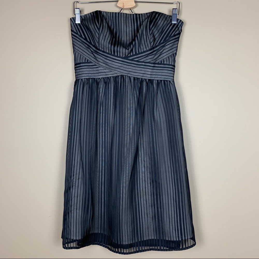 White House Black Market Strapless Cocktail Dress